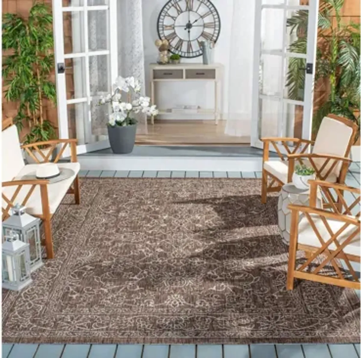 Courtyard Pacific Indoor/Outdoor Area Rug