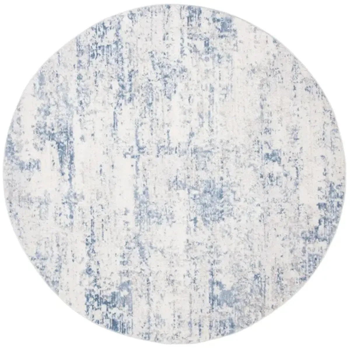 Amelia Area Rug in Ivory / Blue by Safavieh