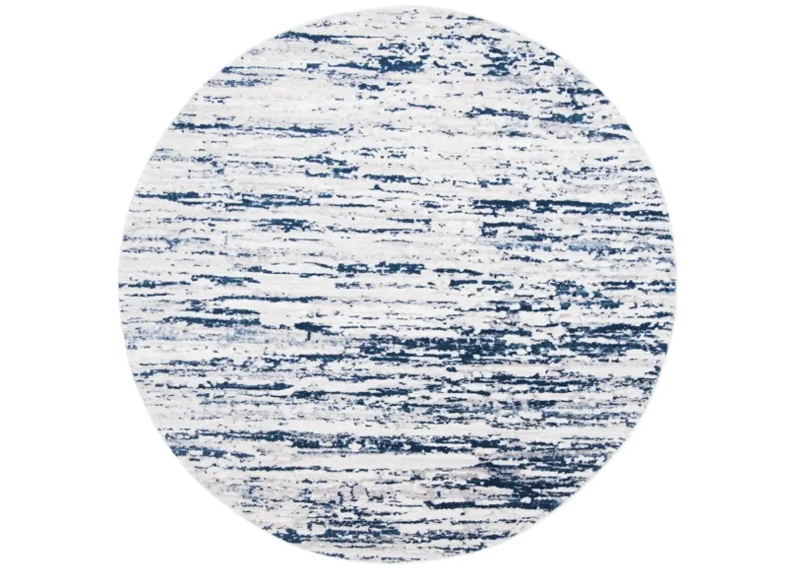 Amelia Area Rug in Gray / Navy by Safavieh