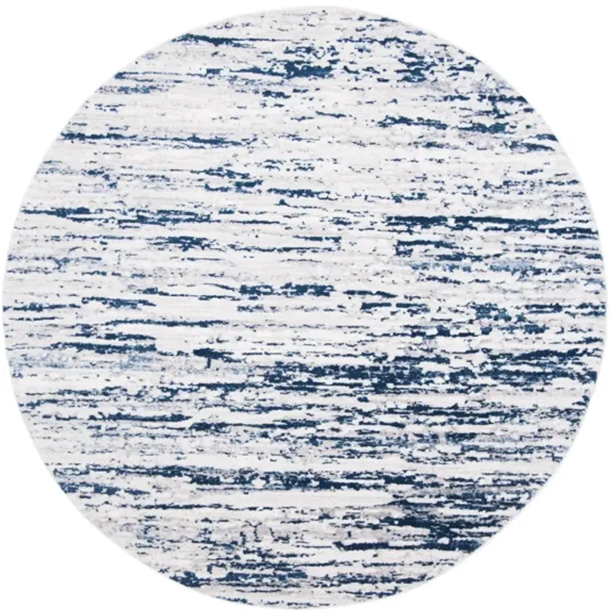 Amelia Area Rug in Gray / Navy by Safavieh