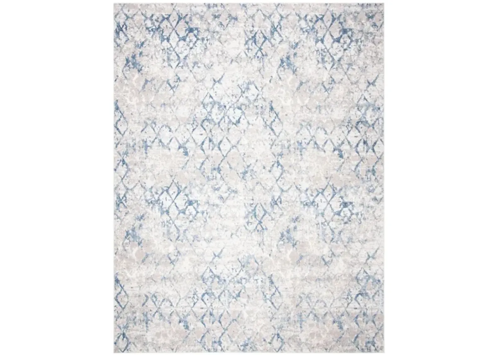 Amelia Area Rug in Light Gray / Blue by Safavieh