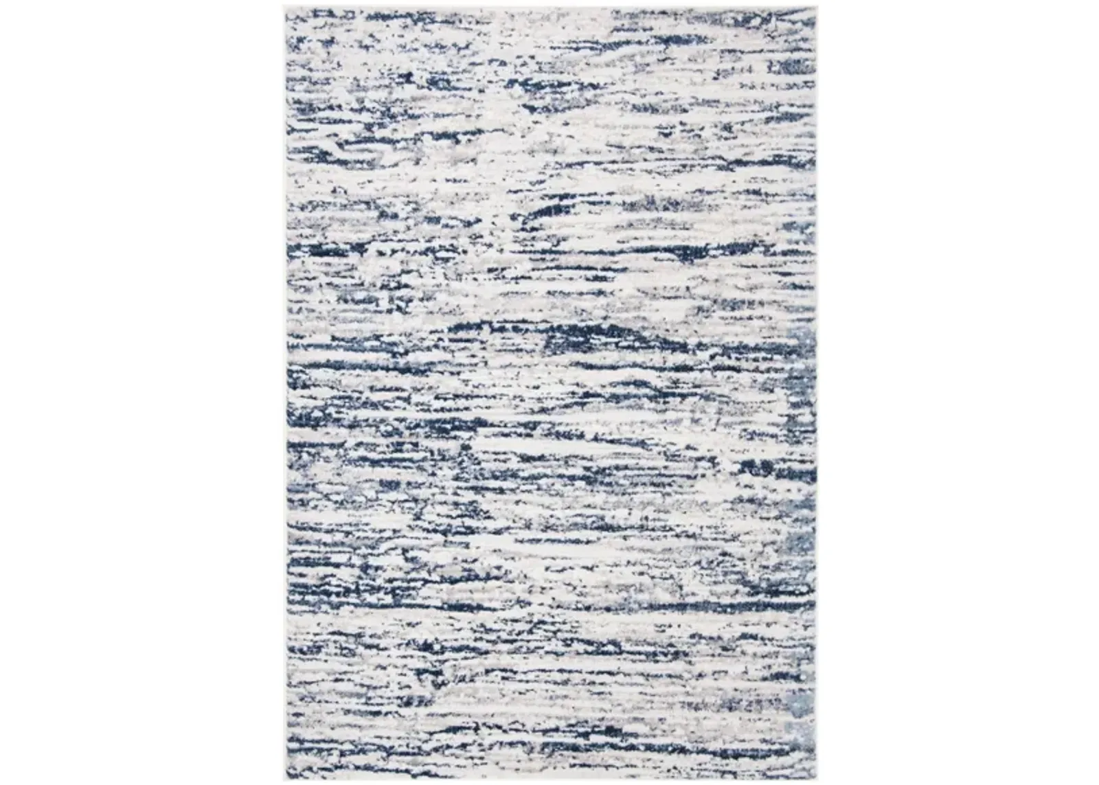 Amelia Area Rug in Gray / Navy by Safavieh