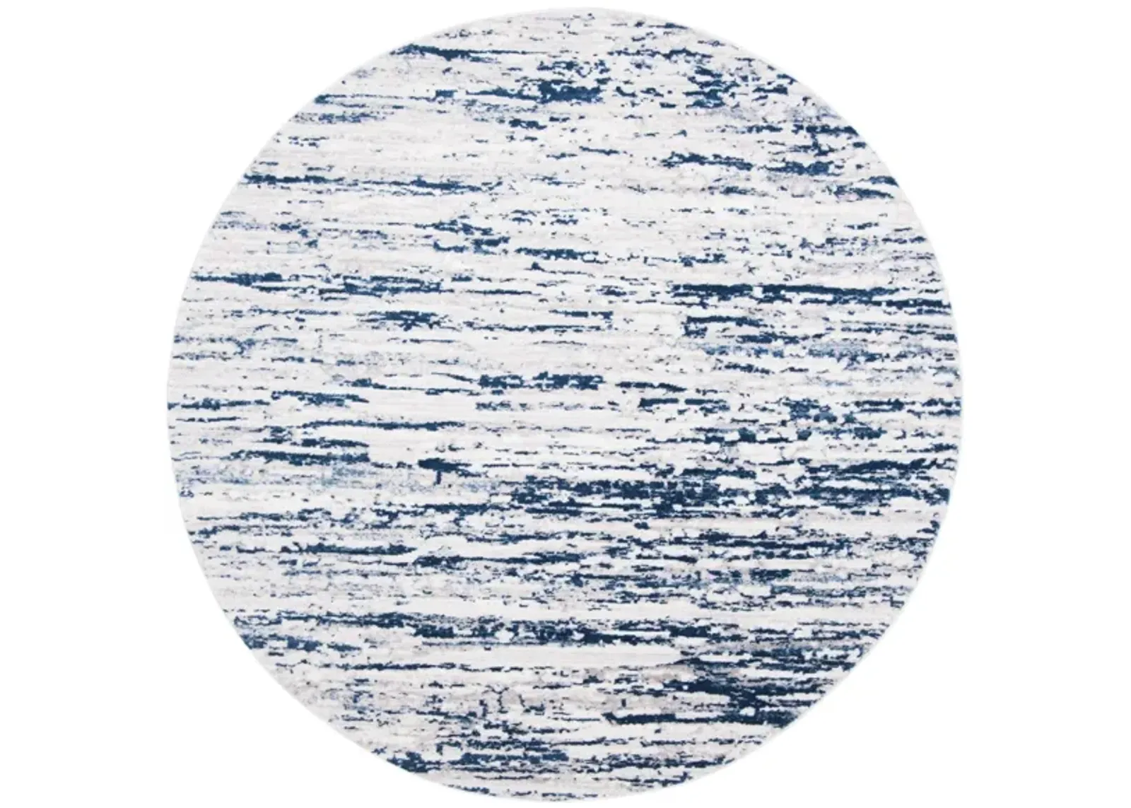 Amelia Area Rug in Gray / Navy by Safavieh