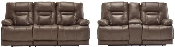 Wurstrow Power Reclining Sofa and Loveseat