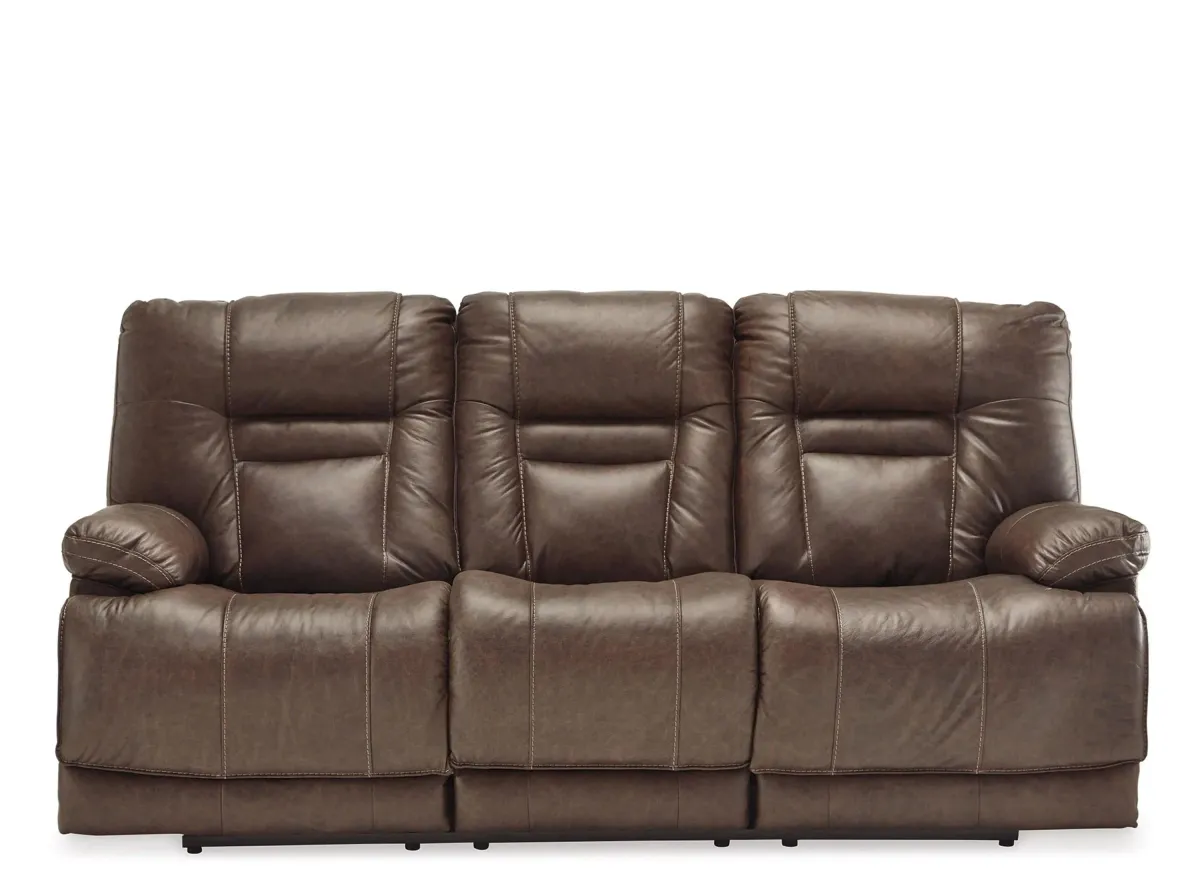 Wurstrow Power Reclining Sofa in Umber by Ashley Furniture