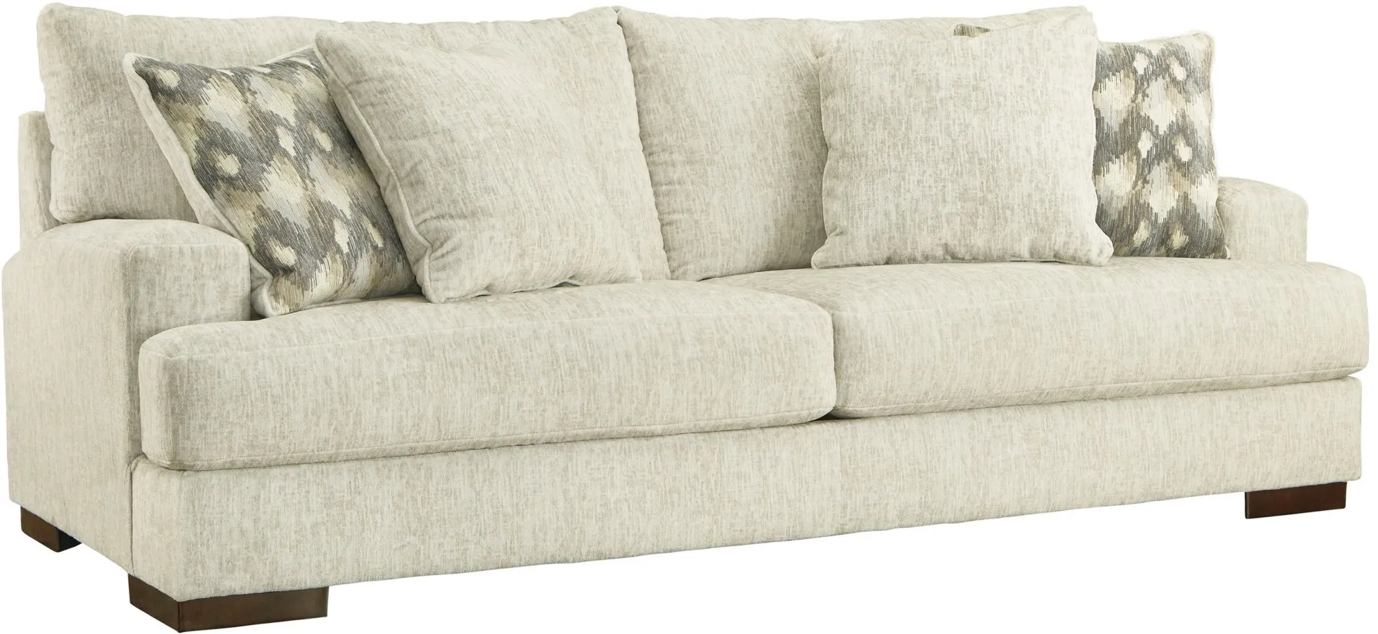 Hillston Chenille Sofa in Beige by Ashley Furniture