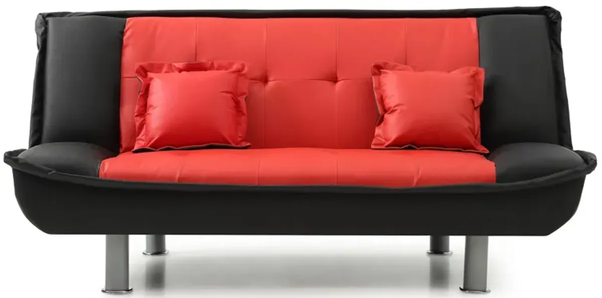 Lionel Klik Klak in Black/Red by Glory Furniture