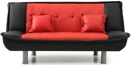 Lionel Klik Klak in Black/Red by Glory Furniture