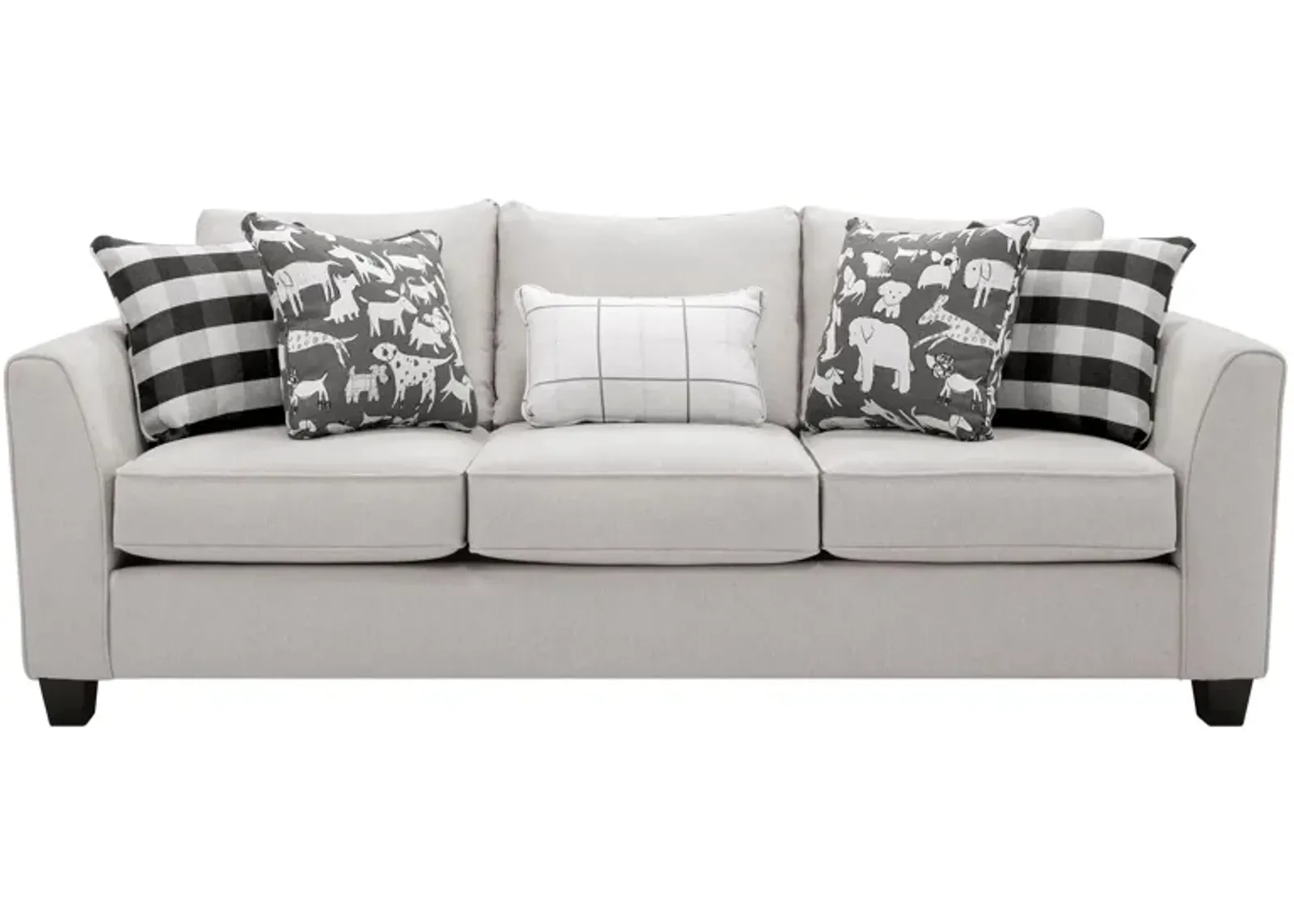 Daine Sofa in Popstitch Shell by Fusion Furniture