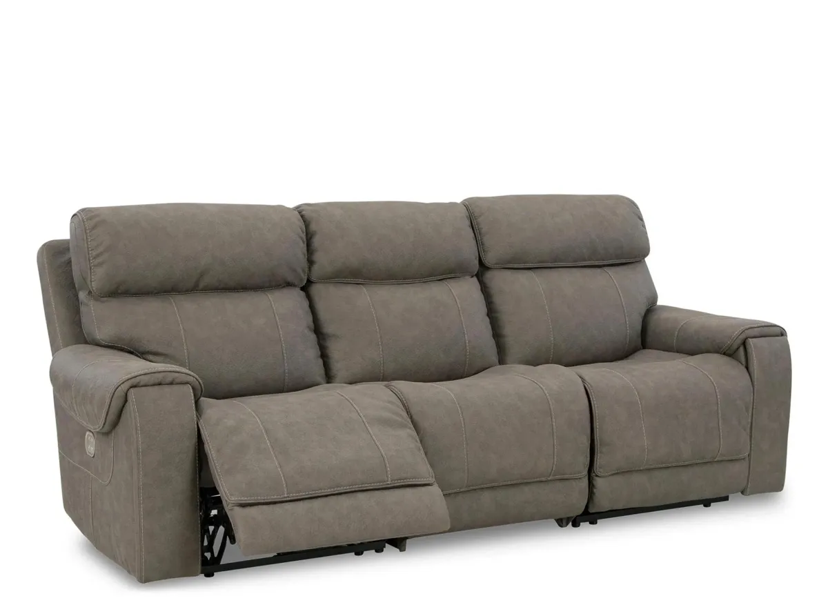 Starbot 3-pc. Power Reclining Sofa in Fossil by Ashley Furniture