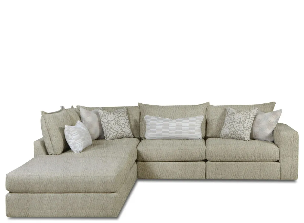 Durango 5-pc. Sectional in Rafia by Fusion Furniture