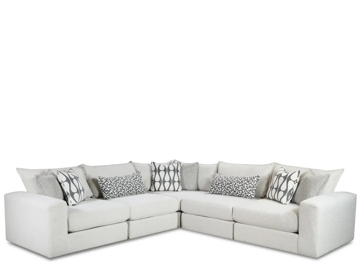 Durango 5-pc. Sectional in Natural by Fusion Furniture