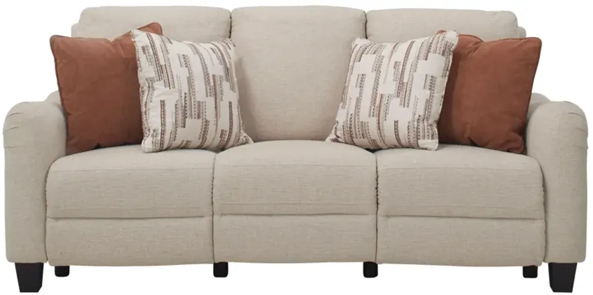 Dillon Power-Reclining Sofa in Beige by Bellanest