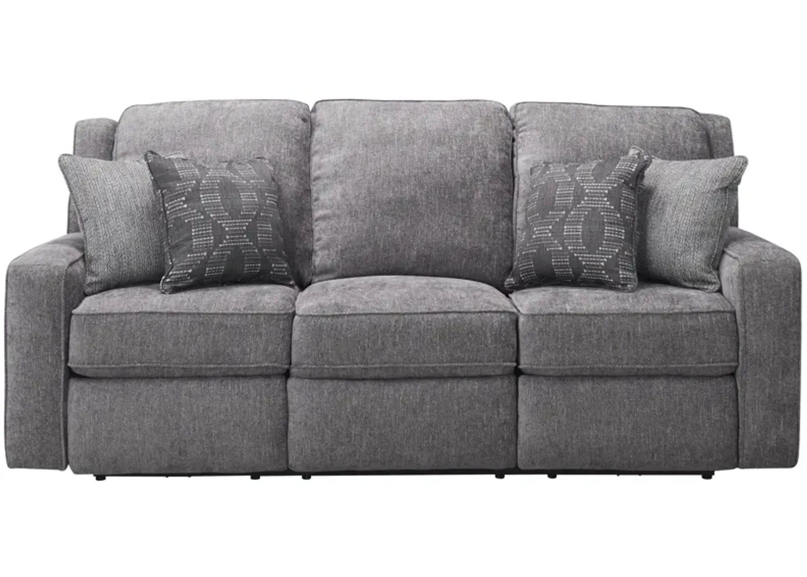 Reese Power Sofa w/ Power Headrest in Gray by Southern Motion