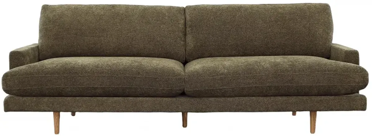 Inverness Sofa in DARK OLIVE GREEN by Bellanest