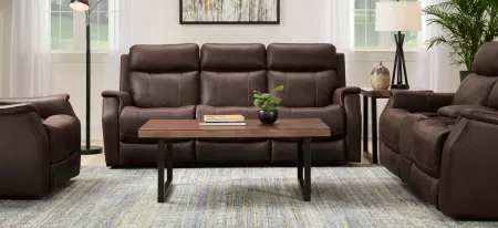 Rendall Power Layflat Sofa in Brown by Bellanest