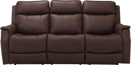 Rendall Power Layflat Sofa in Brown by Bellanest