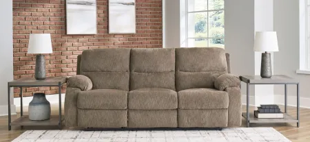 Scranto Reclining Sofa in Oak by Ashley Furniture