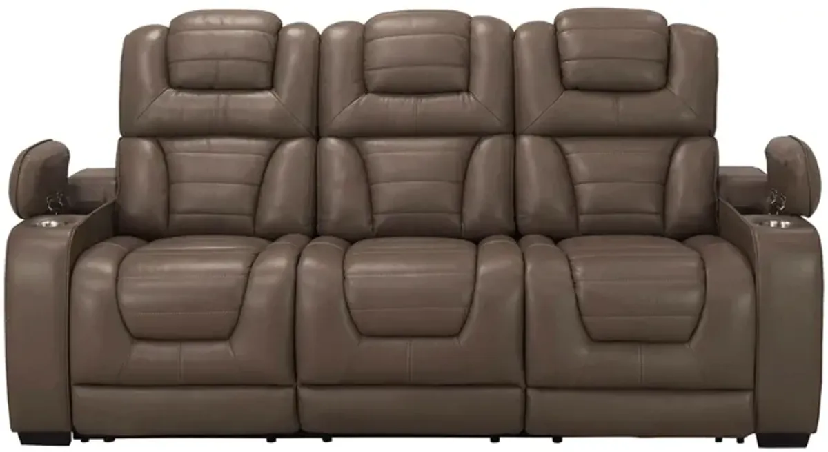 Othello Power Sofa w/Power Headrest