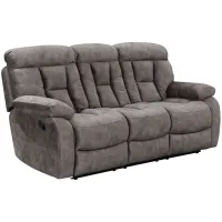 Bogata Recliner Sofa in Mushroom upholstery by Steve Silver Co.