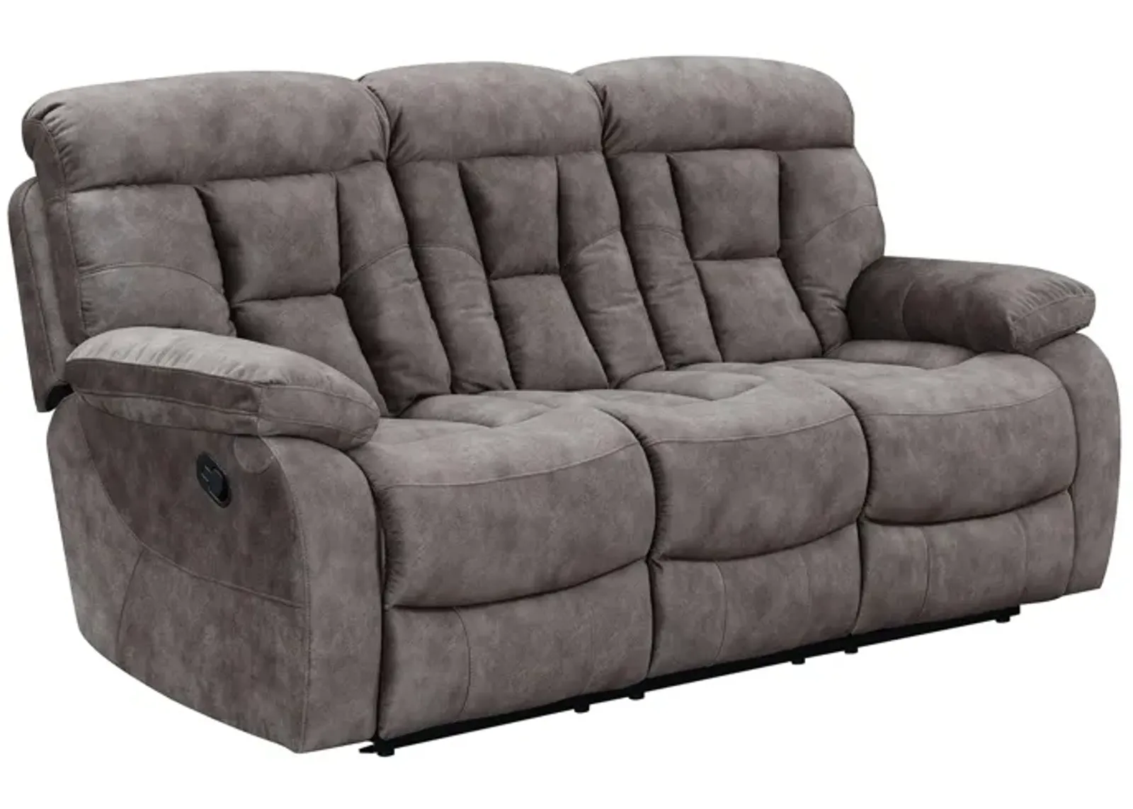 Bogata Recliner Sofa in Mushroom upholstery by Steve Silver Co.