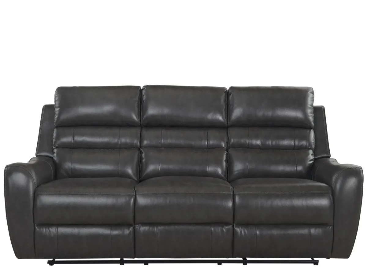 Keegan Reclining Sofa w/ Drop Down Table