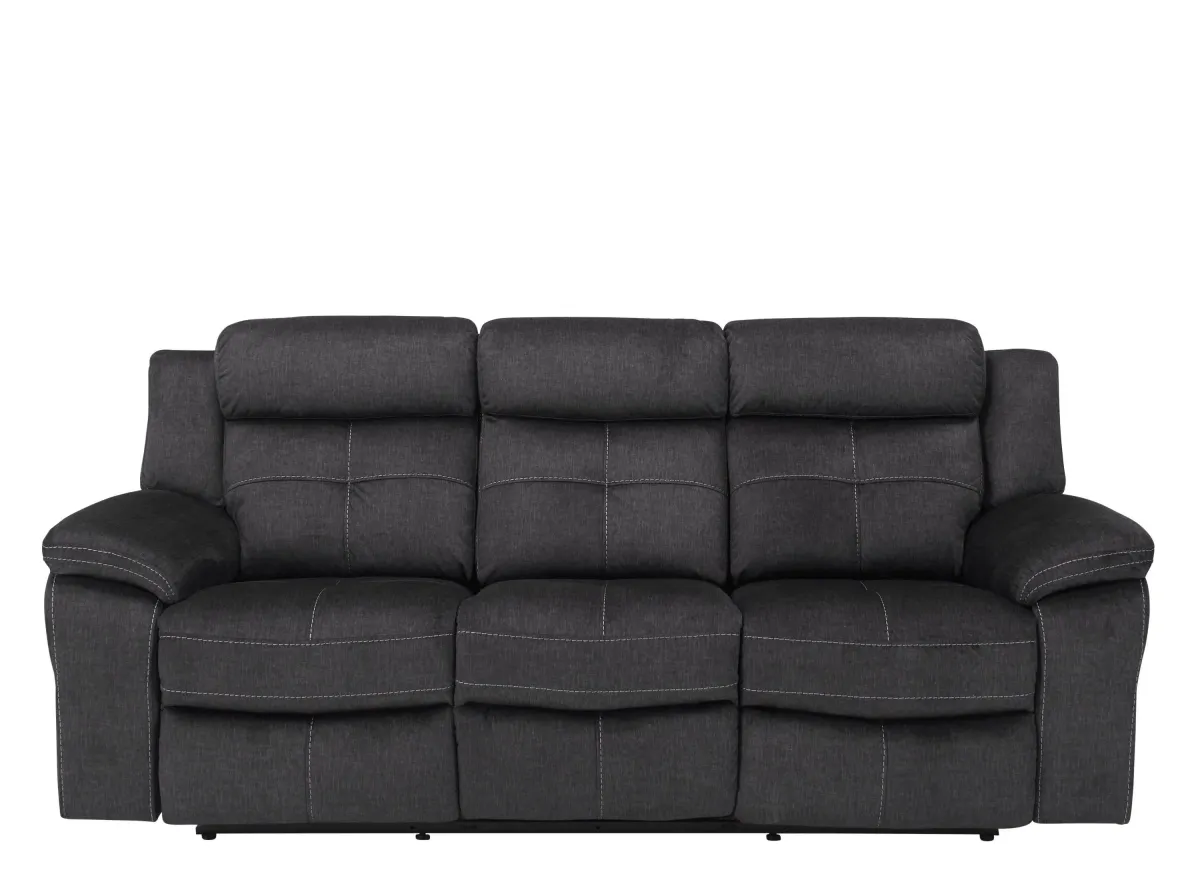 Lugano Microfiber Reclining Sofa