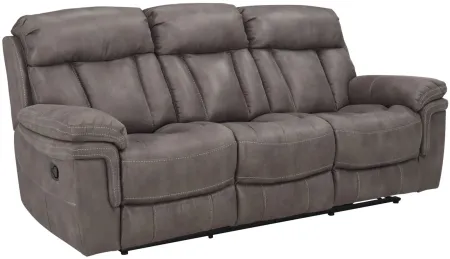 Ryder Reclining Sofa in Gray by Bellanest