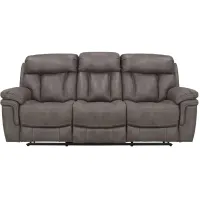 Ryder Reclining Sofa in Gray by Bellanest
