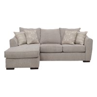 Tatum Reversible Sofa Chaise in Beige by Fusion Furniture