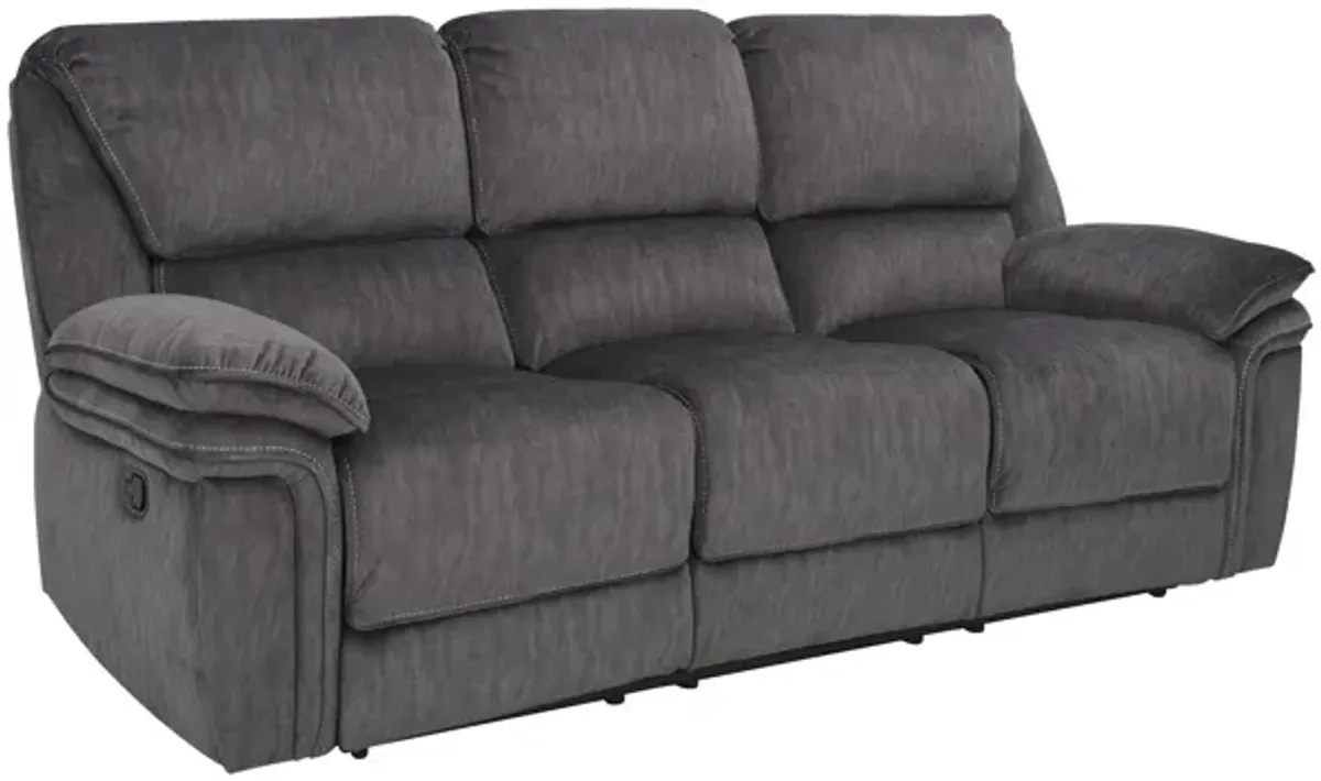 Portman Microfiber Reclining Sofa