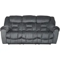 Capehorn Reclining Sofa in Granite by Ashley Furniture