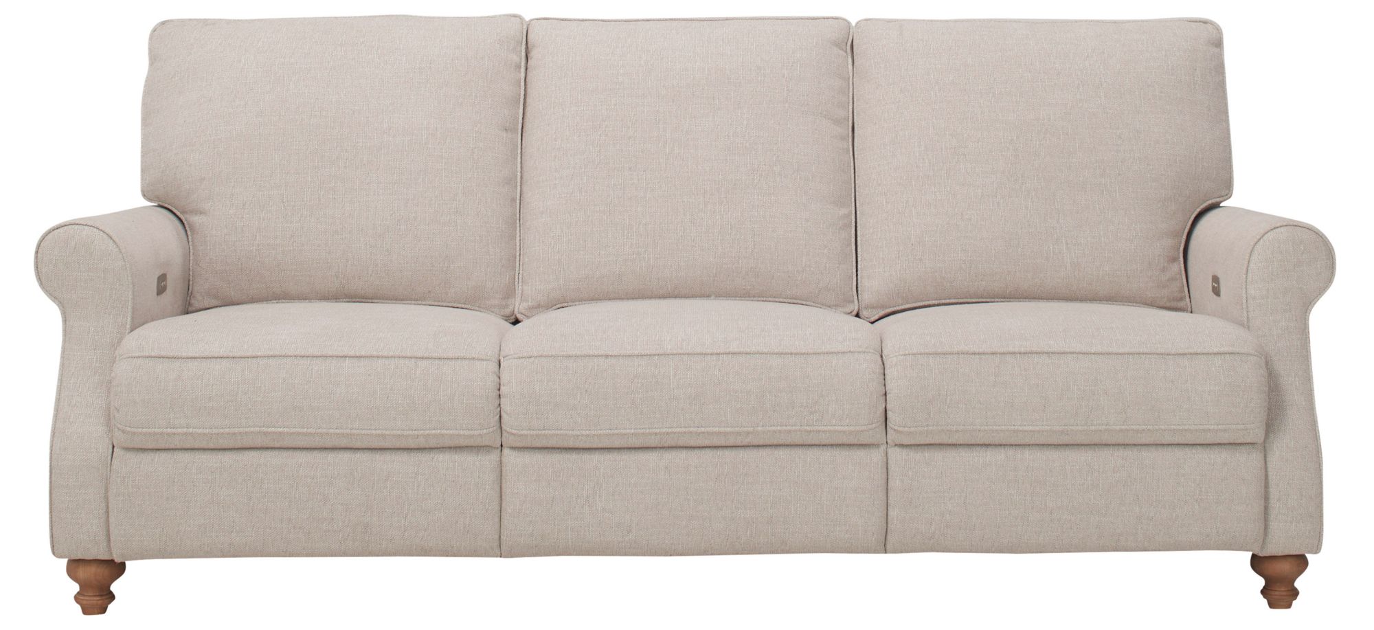 Lamont Power Sofa in Beige by Bellanest