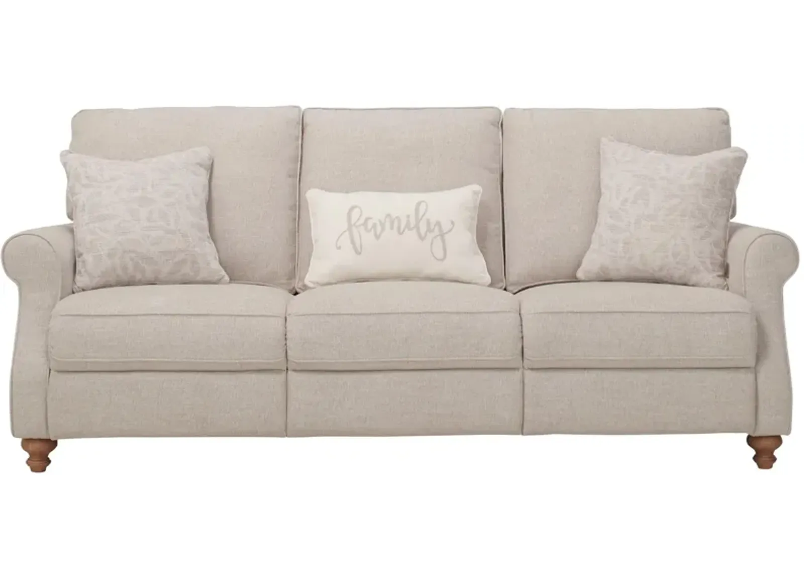 Lamont Power Sofa in Beige by Bellanest