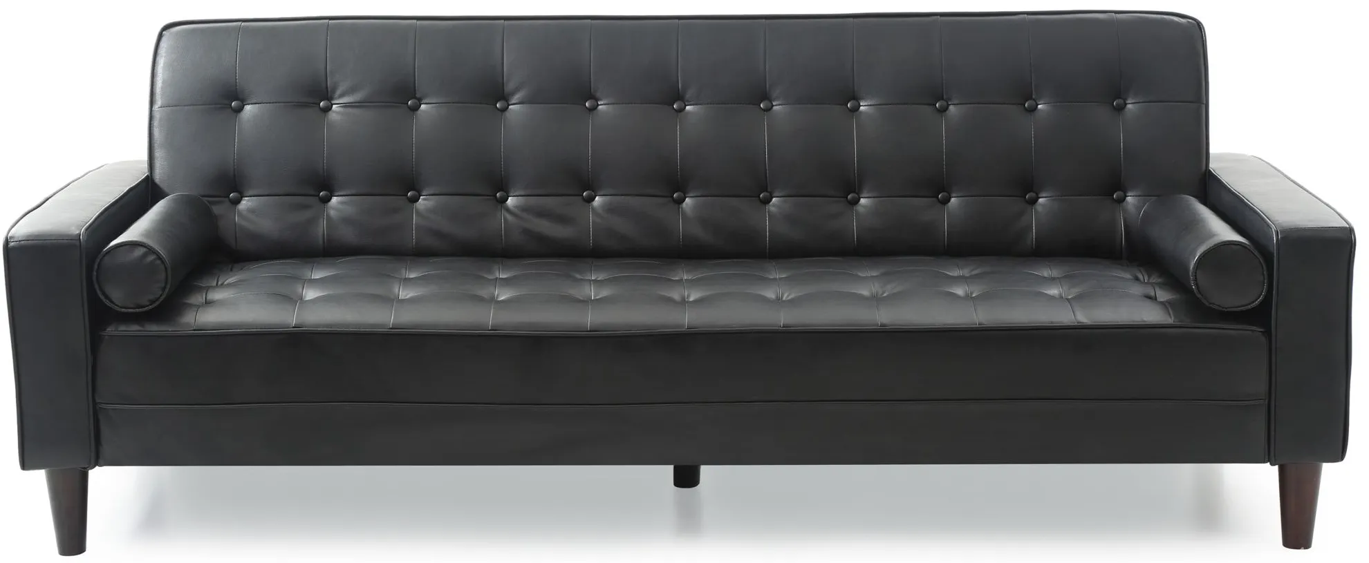 Andrews Klik Klak Sofa in Black by Glory Furniture