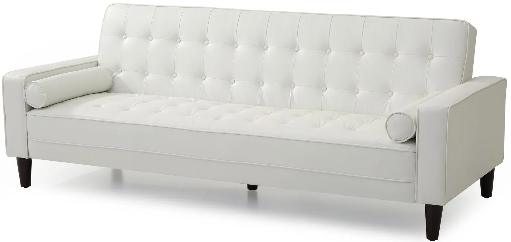 Andrews Klik Klak Sofa in White by Glory Furniture