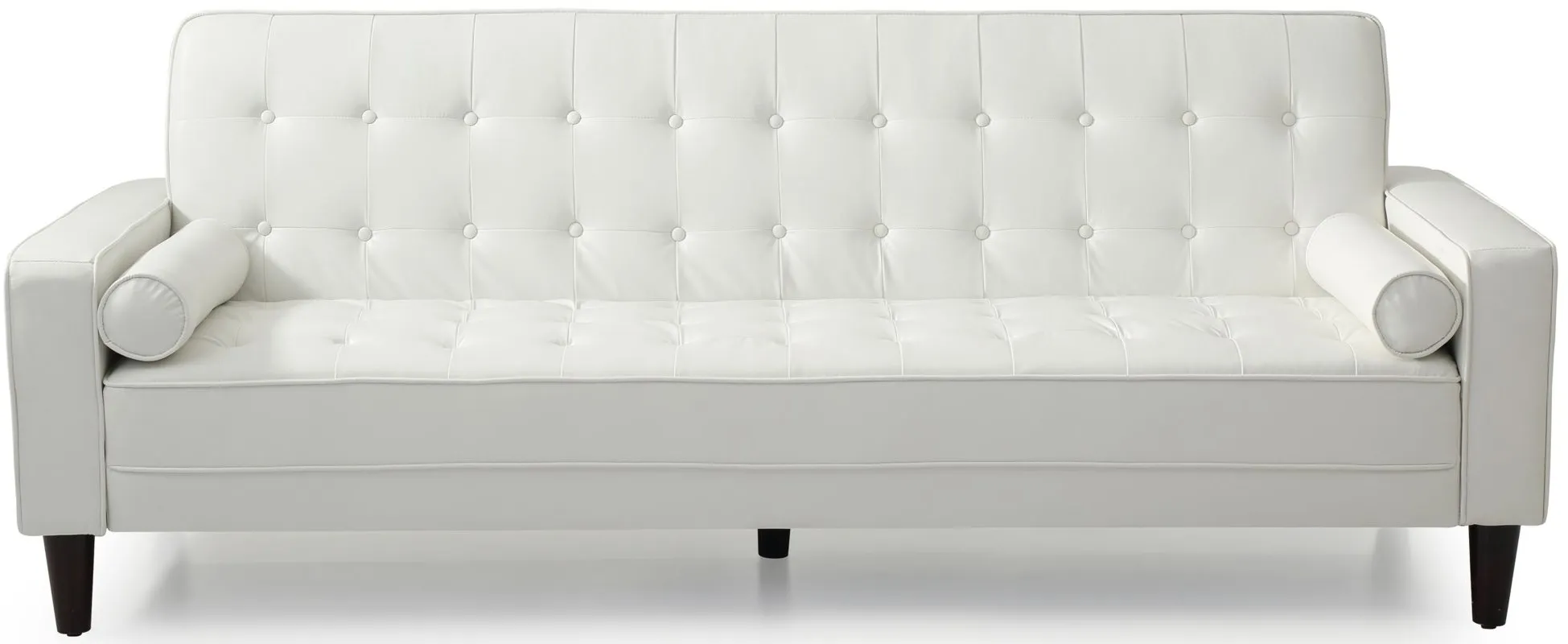 Andrews Klik Klak Sofa in White by Glory Furniture