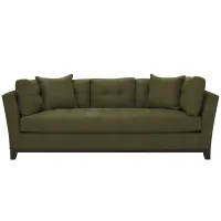 Cityscape Sofa in Suede So Soft Pine by H.M. Richards