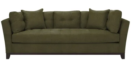 Cityscape Sofa in Suede So Soft Pine by H.M. Richards