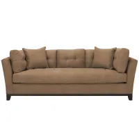 Cityscape Sofa in Suede So Soft Khaki by H.M. Richards