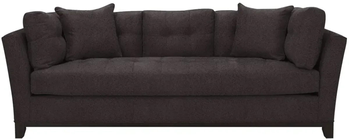 Cityscape Sofa in Suede So Soft Slate by H.M. Richards