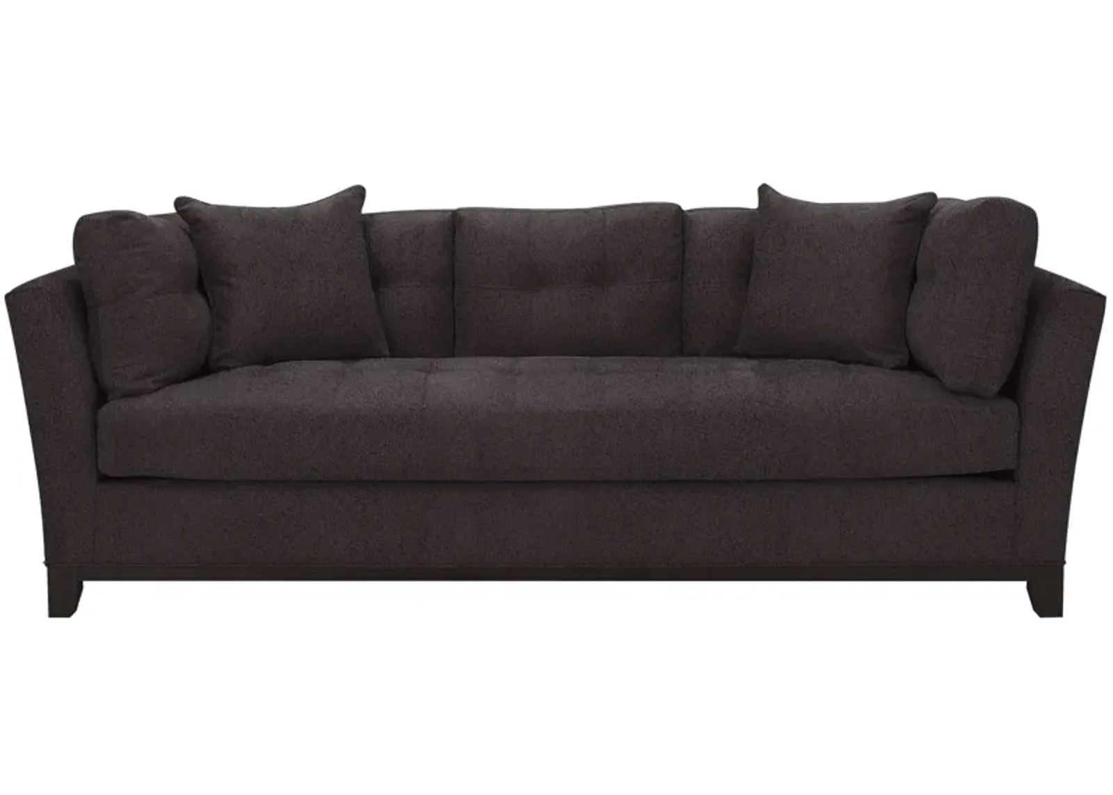 Cityscape Sofa in Suede So Soft Slate by H.M. Richards