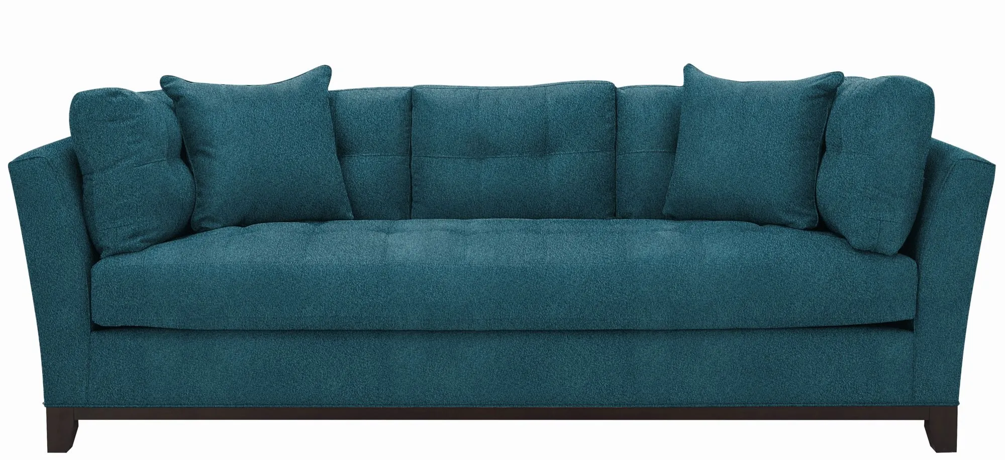 Cityscape Sofa in Suede So Soft Lagoon by H.M. Richards