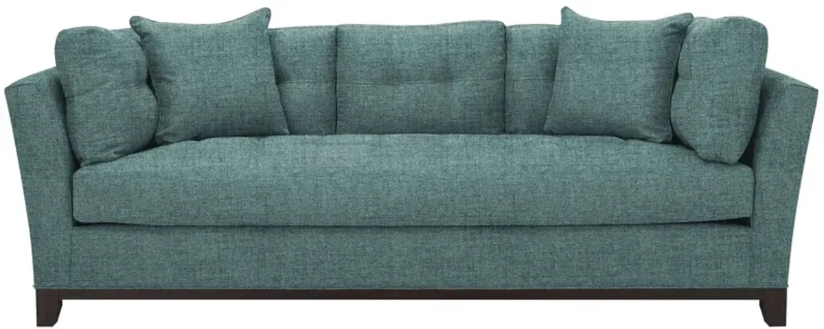 Cityscape Sofa in Santa Rosa Turquoise by H.M. Richards