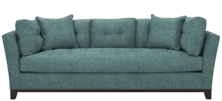 Cityscape Sofa in Santa Rosa Turquoise by H.M. Richards
