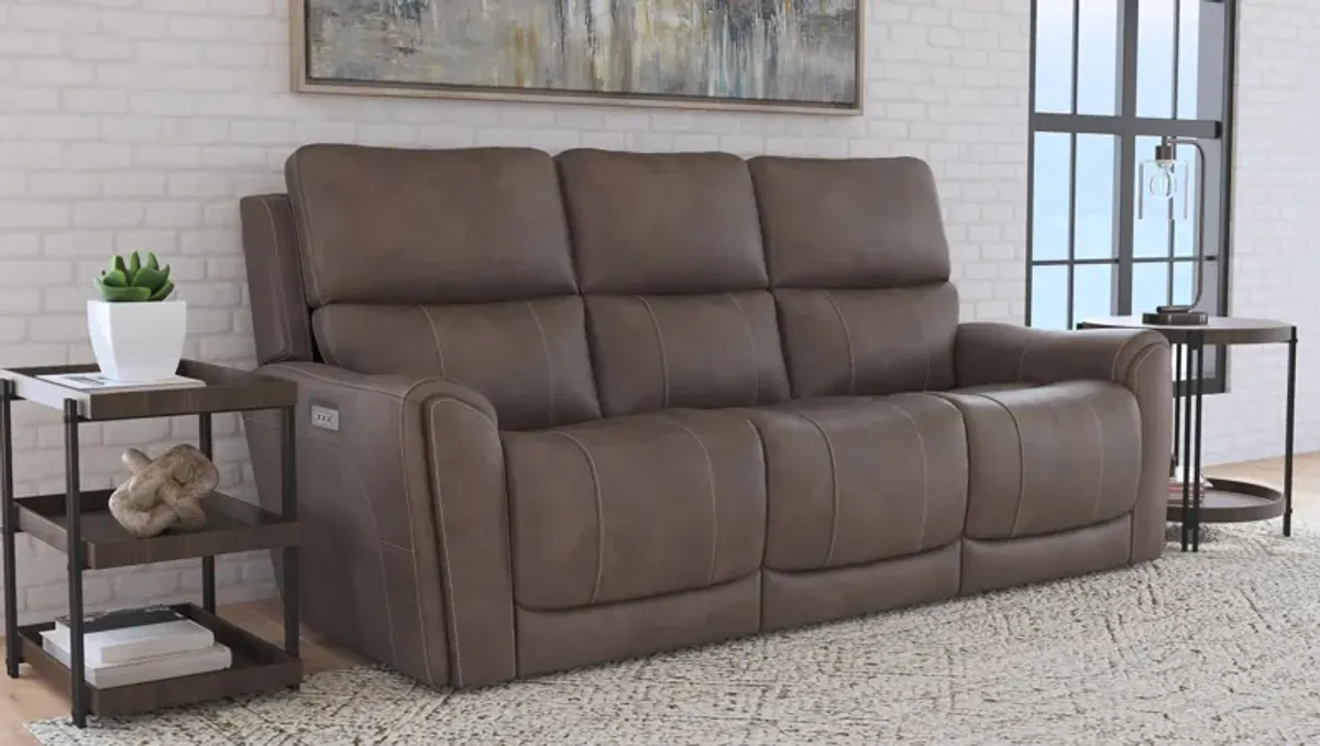 Calvin Triple Power Sofa w/ Drop Down Table