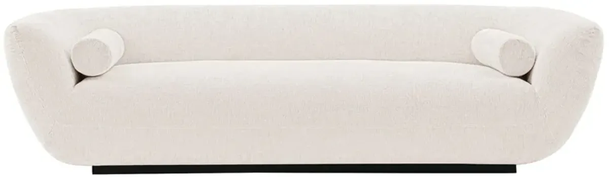 Ulka Sofa in Cream by Manhattan Comfort