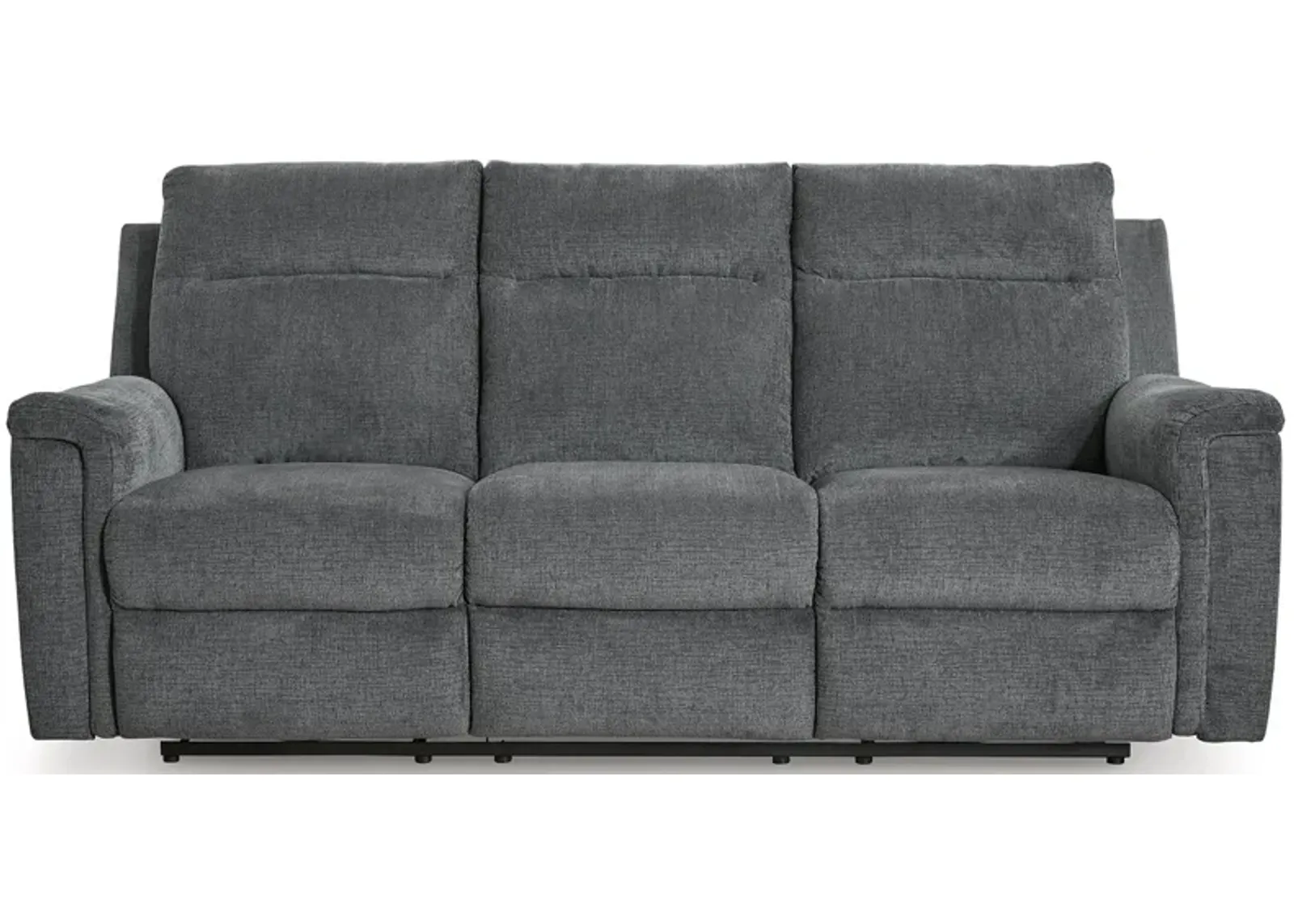 Barnsana Power Reclining Sofa in Gravel by Ashley Furniture