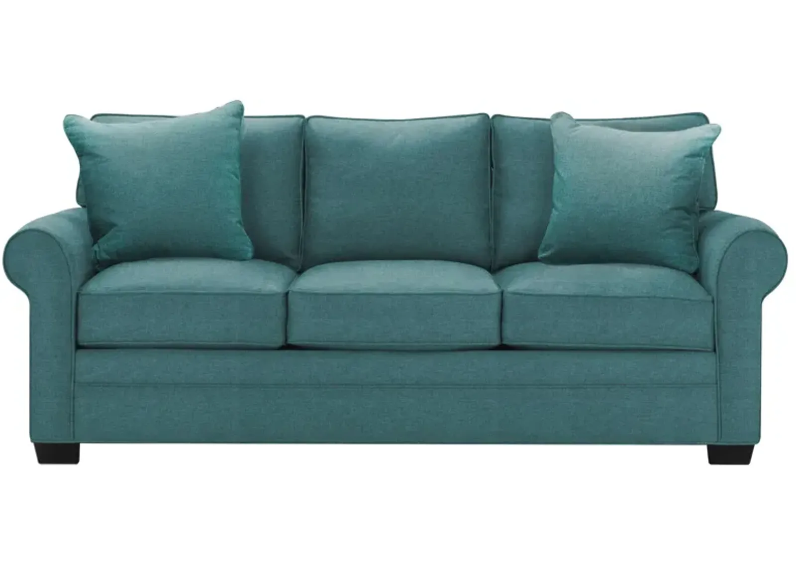 Glendora Sofa in Santa Rosa Turquoise by H.M. Richards