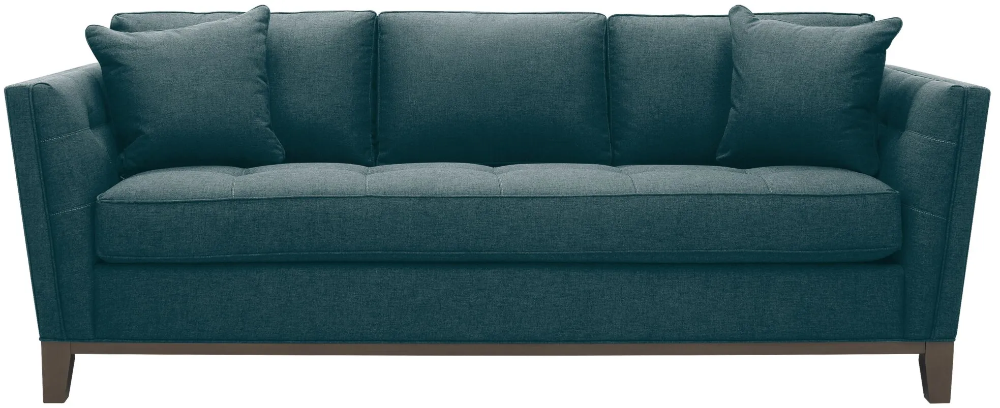 Macauley Sofa in Suede So Soft Lagoon by H.M. Richards
